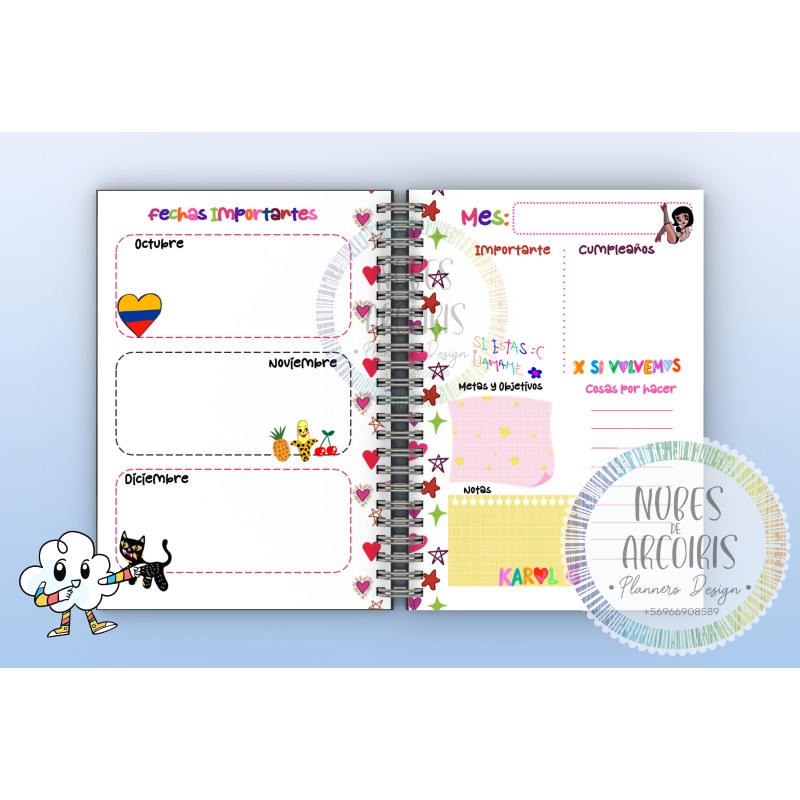 Agenda Nubesdearcoiris Cl